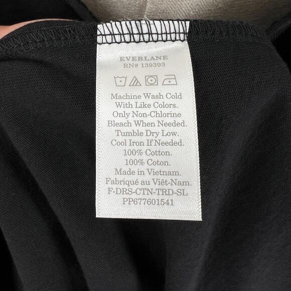 Everlane Black Midi Dress - Picture 13 of 14